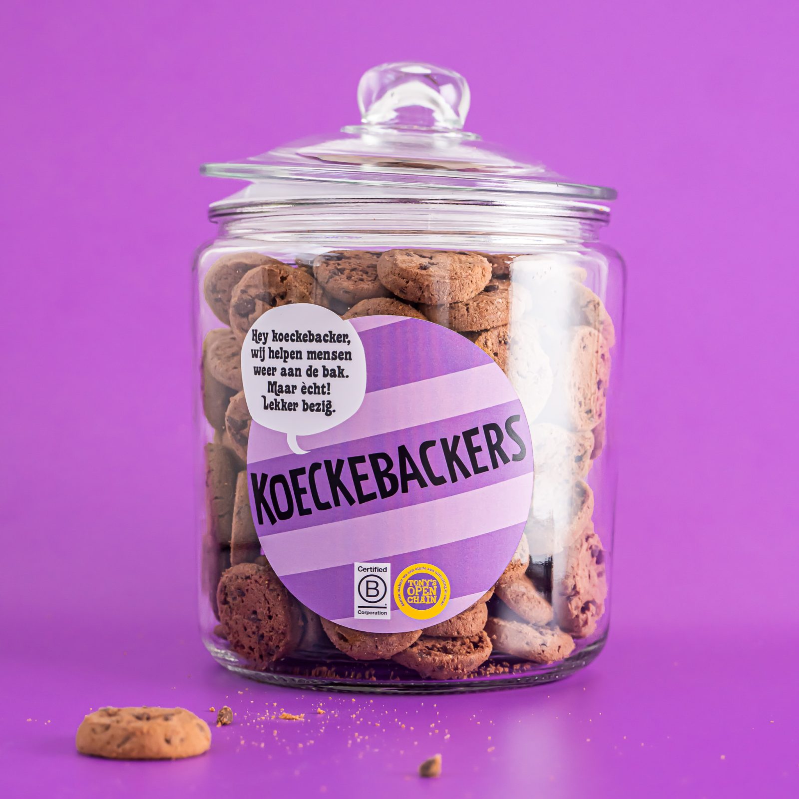 Koekpot – incl. 1.1kg Dark Choco Chip Koekjes