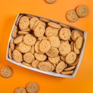 Koffiekoekjes - Karamel Zeezout - Grootverpakking a 360 koekjes- (3,6 KG)