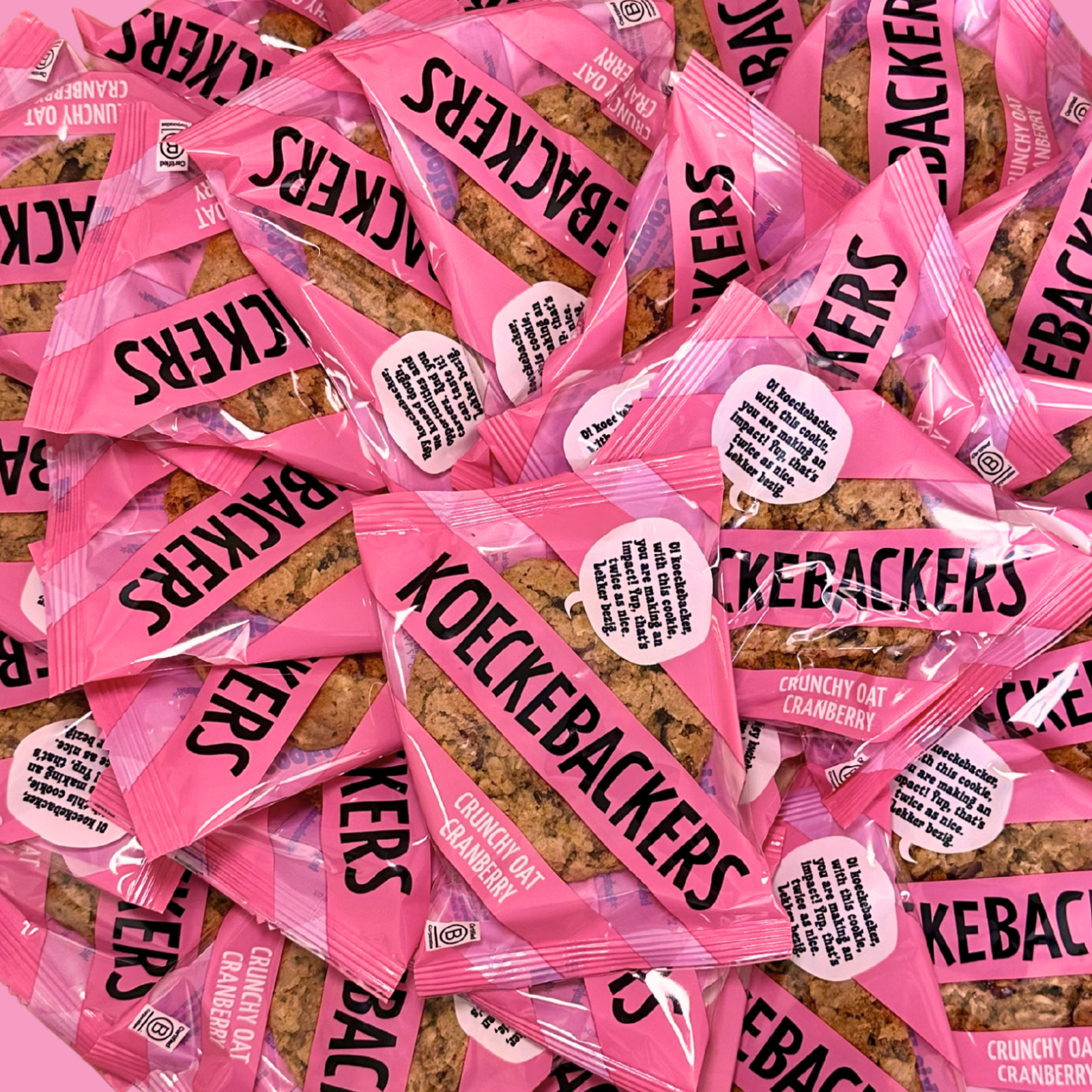 Grootverpakking – Oat Cranberry (36 Grote Koeken)